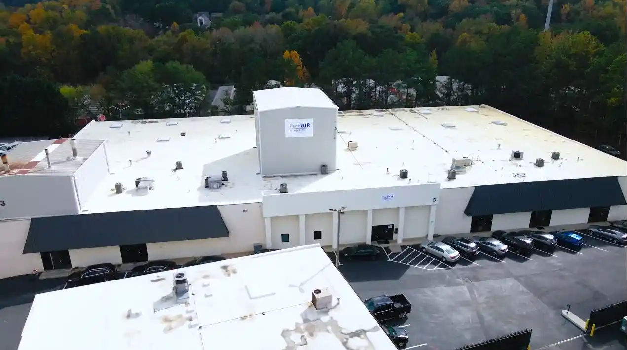 Norcross, GA headquarters from overhead