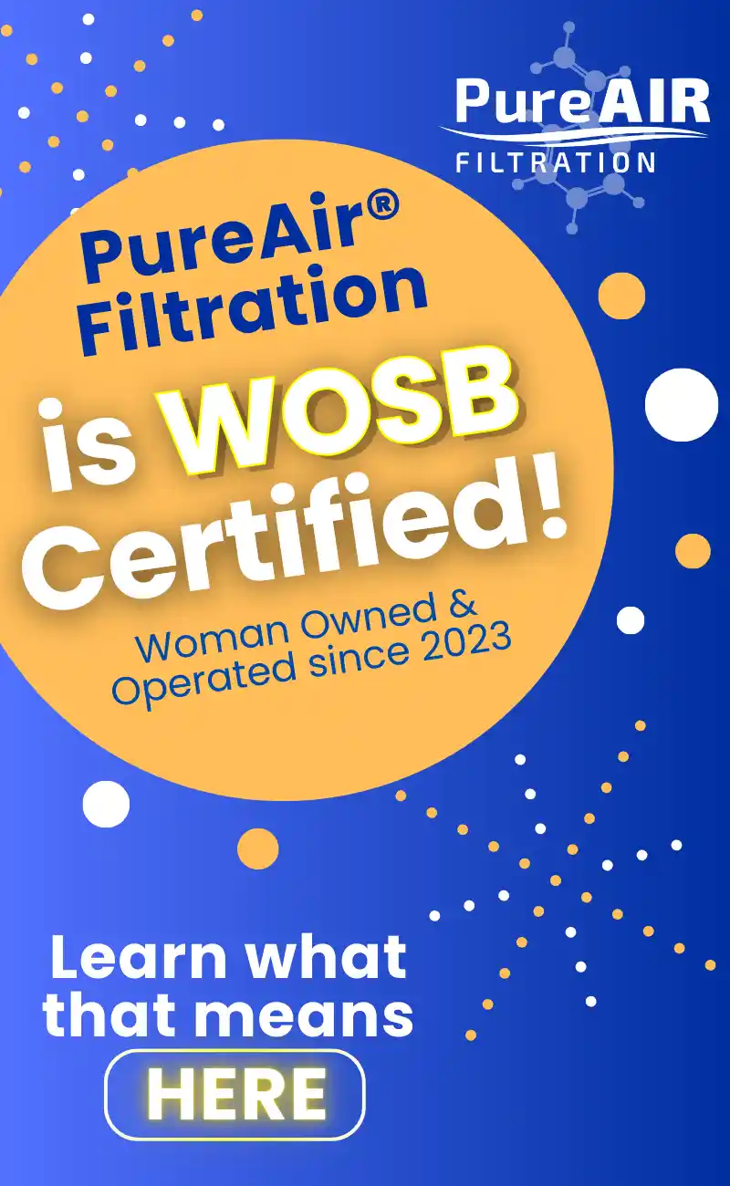 PureAir is WOSB Certified as a woman owned and operated business