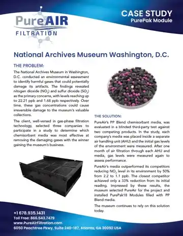 D.C. museum case study brochure